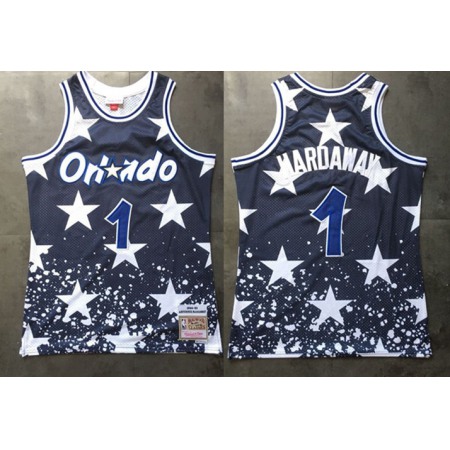 Men's Orlando Magic #1 Penny Hardaway Stitched NBA Jersey