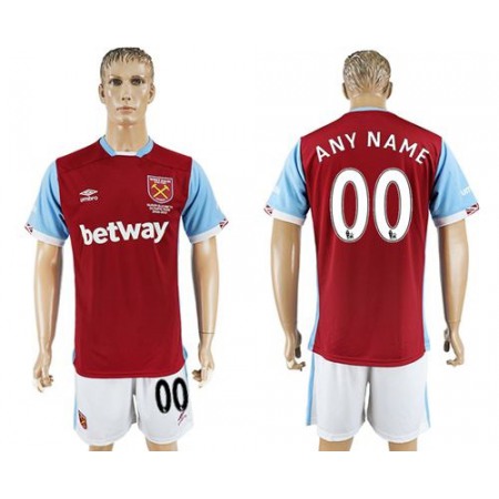 West Ham United Personalized Home Soccer Club Jersey