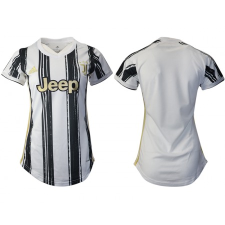 Women's Juventus Blank Home Soccer Club Jersey