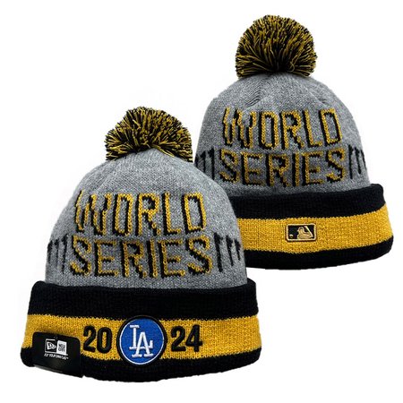 Los Angeles Dodgers 2024 World Series Champions Knit Hat