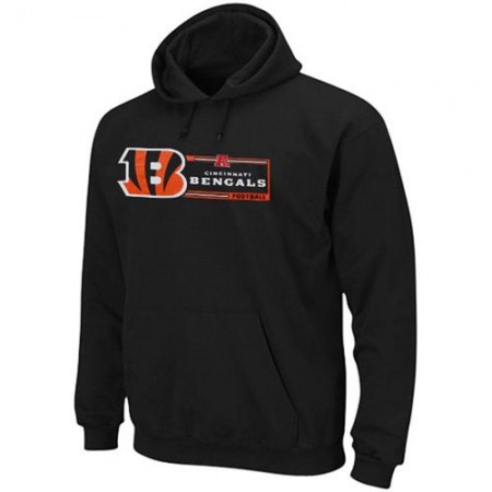 Cincinnati Bengals Majestic Critical Victory VII Pullover Hoodie Black