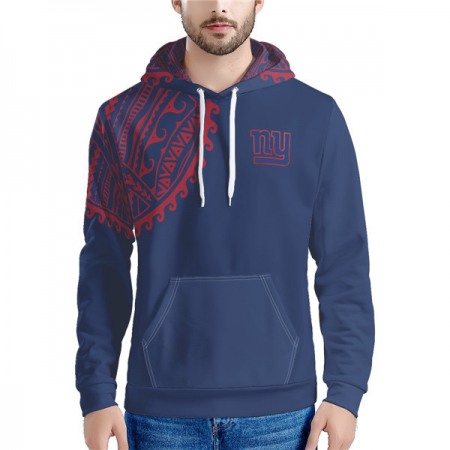 Men's New York Giants Blue Hoodie