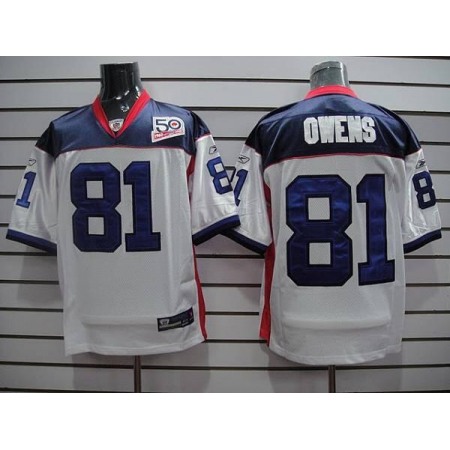 Men's Buffalo Bills Customized White Stitched Football Jersey