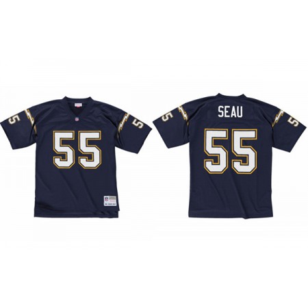 Men's Los Angeles Chargers Customized 1994 Navy Stitched Jersey