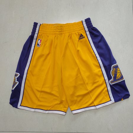 Los Angeles Lakers Yellow Shorts