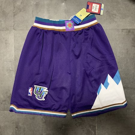 Utah Jazz Purple Shorts