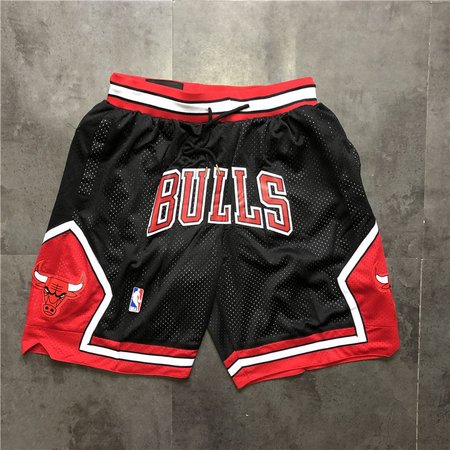 Chicago Bulls Black Shorts