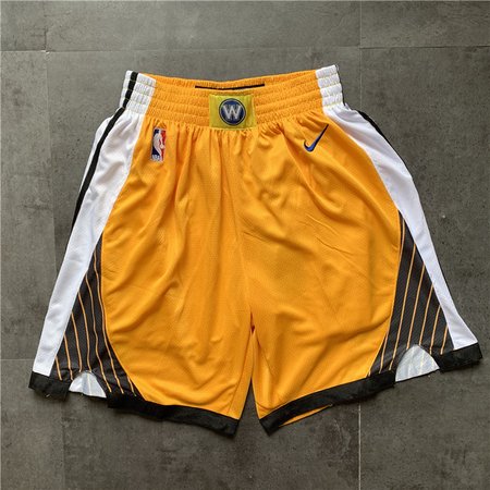 Golden State Warriors Yellow Shorts